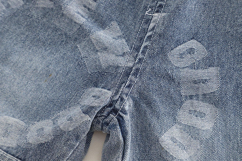 Conjunto de 3 piezas: chaqueta vaquera, camiseta de algodón y pantalón vaquero