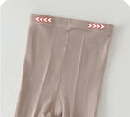 Calcetines de algodón para niñas decorados con corazones de cristal brillantes