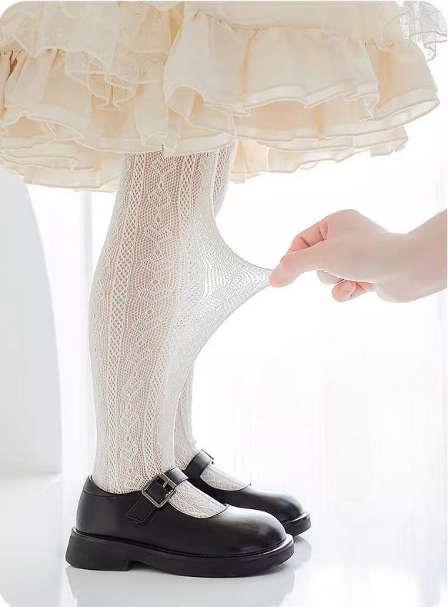 كولون بتصميم شبكي مزخرف بنقشة أنيقة