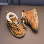 حذاء شتوي دافئ بطانة فرو فاخرة مناسب لفصل شتاء