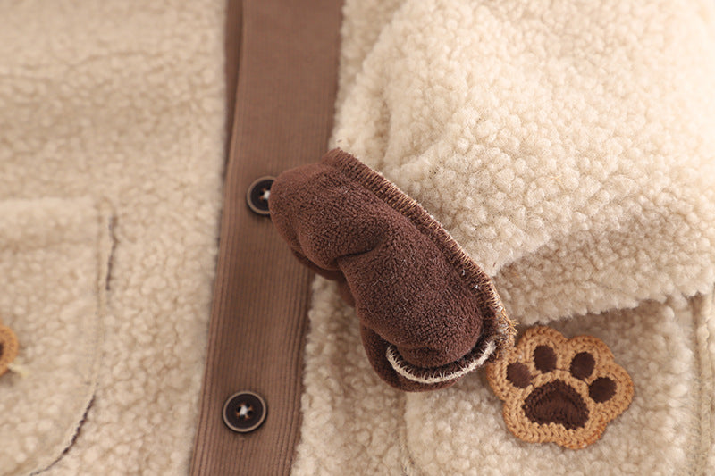 Conjunto cálido de 2 piezas: chaqueta y pantalón