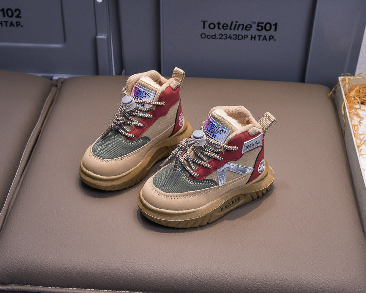 حذاء شتوي دافئ بتصميم عصري