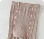 Calcetines de algodón para niñas decorados con corazones de cristal brillantes