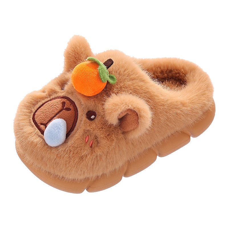 شبشب شتوي دافئ بتصميم كرتوني