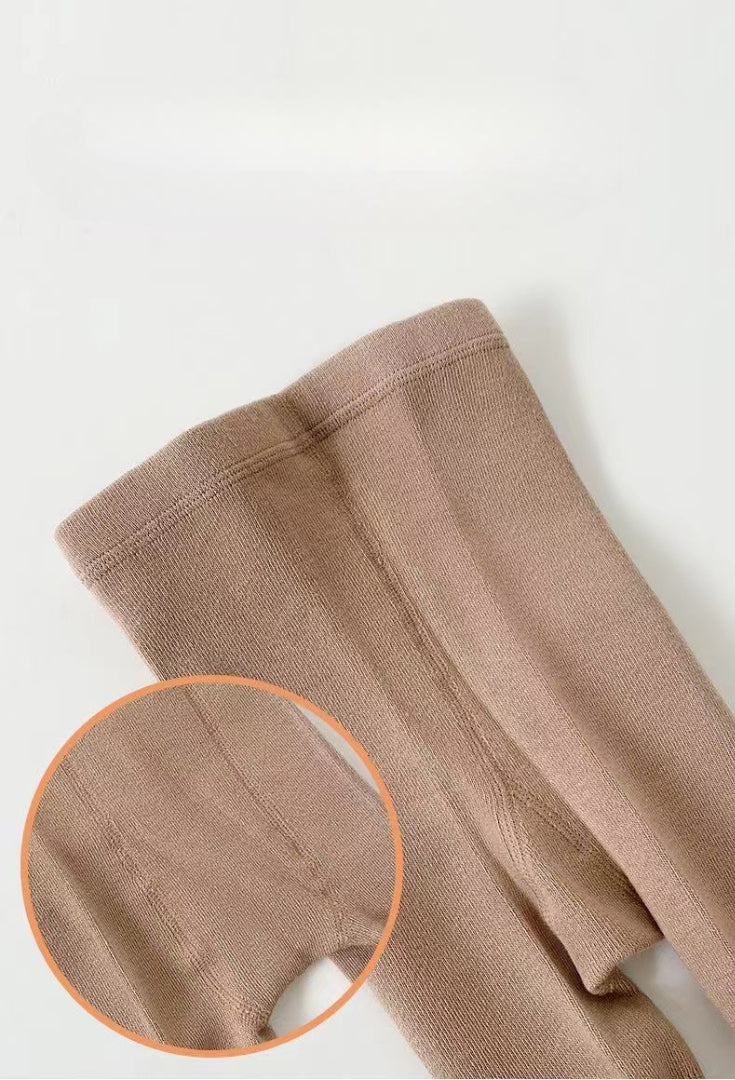 Calcetines largos y cálidos con diseño de lazo clásico