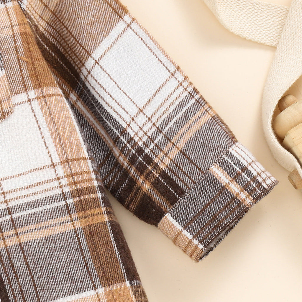 Conjunto de 2 piezas: camisa y pantalón con diseño clásico