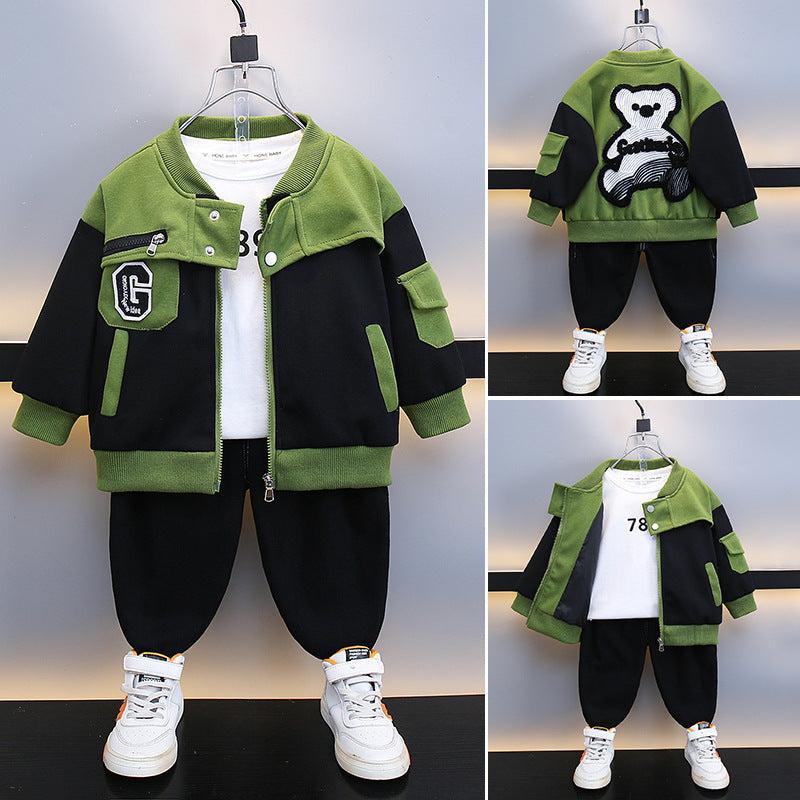 Conjunto deportivo de 2 piezas: chaqueta y pantalón