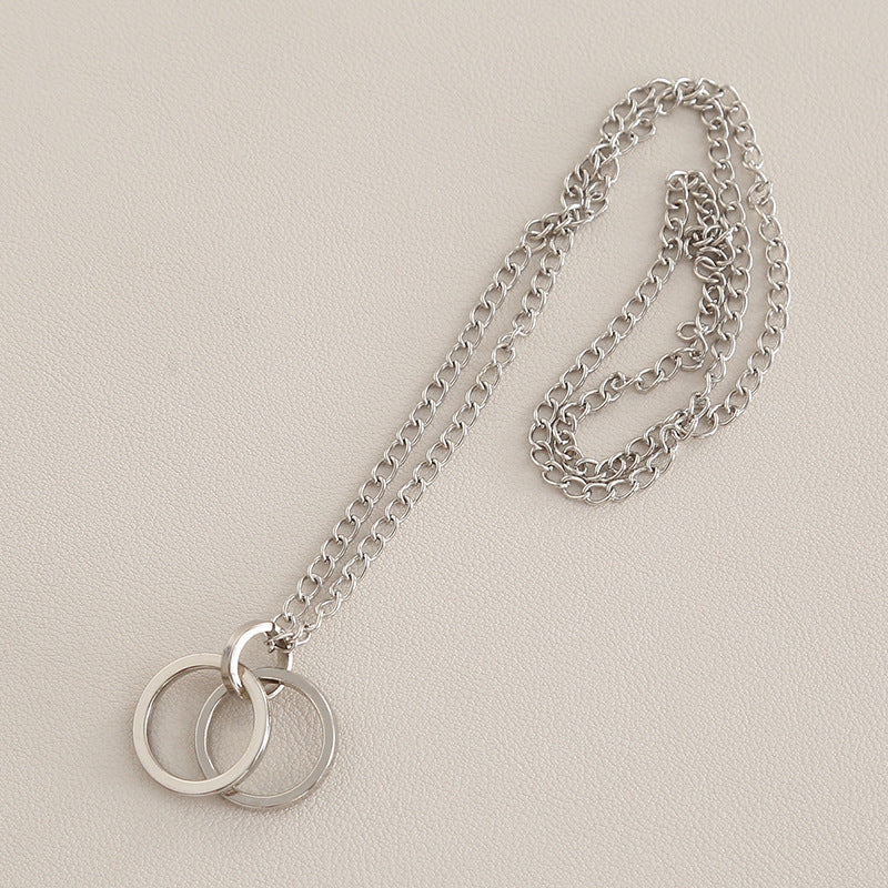 Conjunto de 3 piezas: camisa vaquera, suéter de lana y pantalón