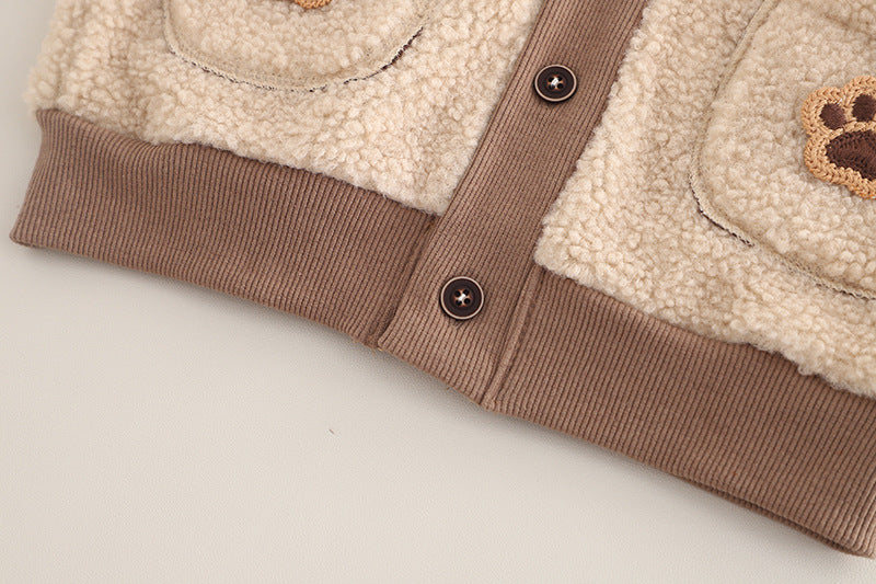 Conjunto cálido de 2 piezas: chaqueta y pantalón