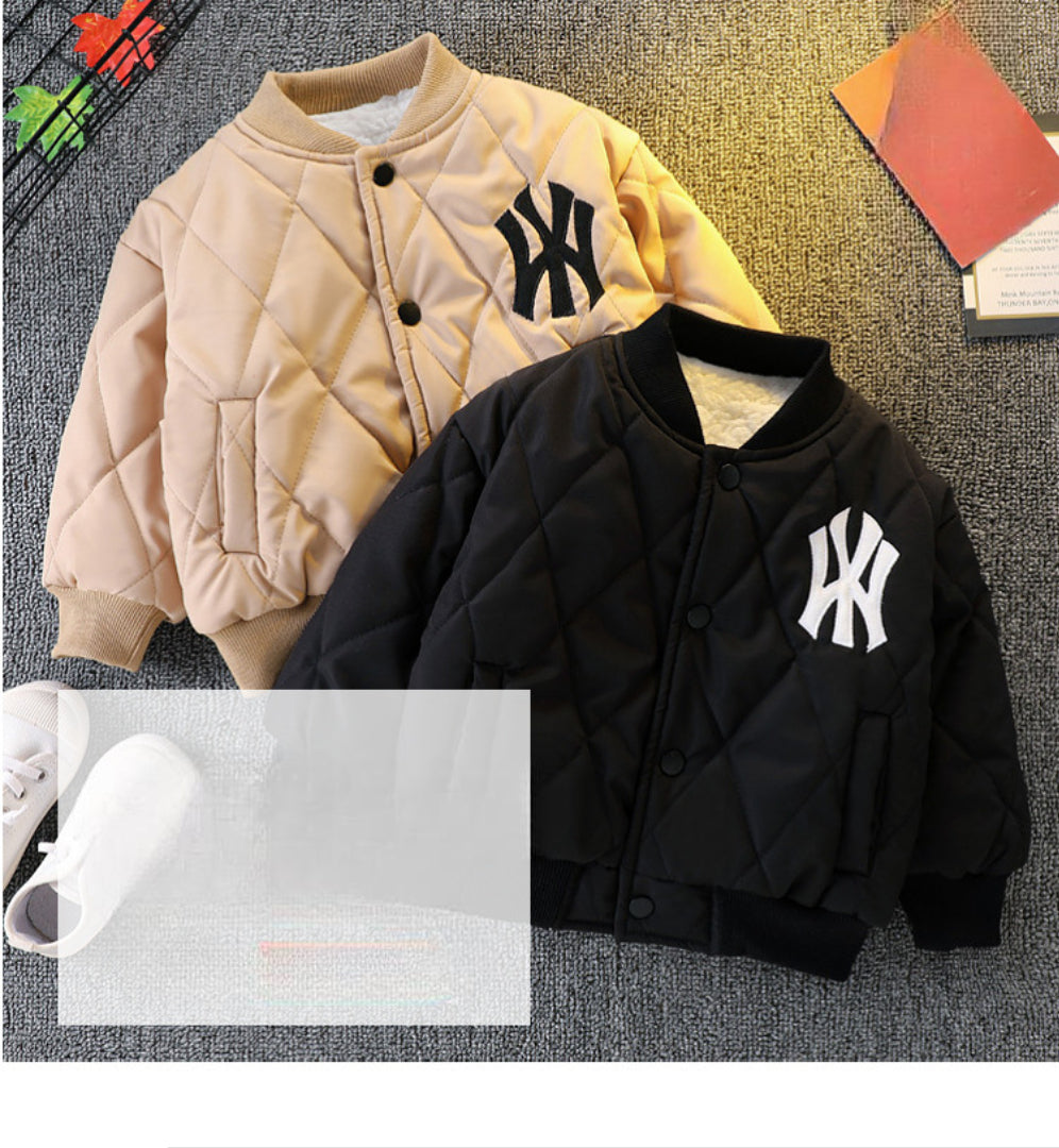 Chaqueta de invierno acolchada de diseño clásico y moderno