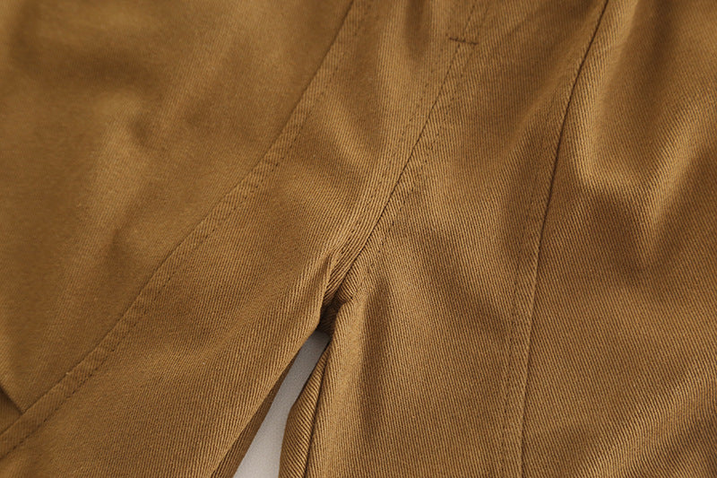 Conjunto de 3 piezas: camisa vaquera, suéter de lana y pantalón