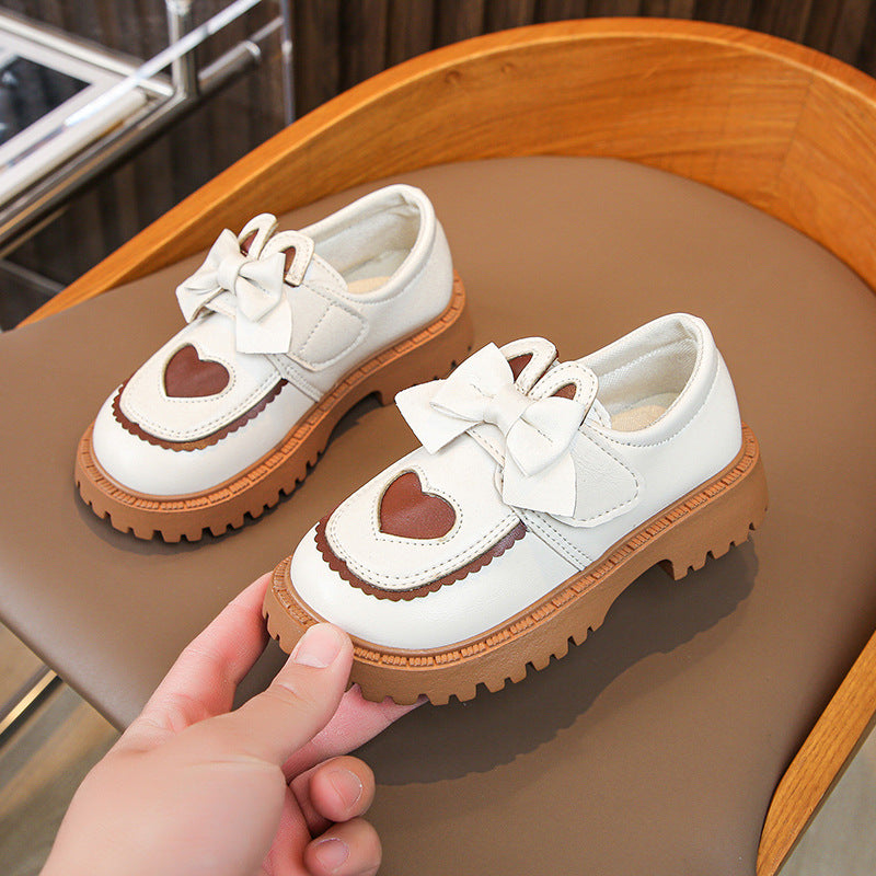 حذاء أنيق كلاسيكي بتصميم فيونكة أمامية