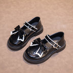 حذاء بناتي أنيق بتصميم فيونكة جذابة