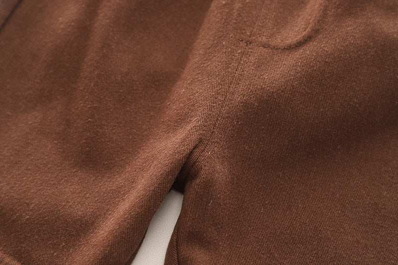 Conjunto clásico de 3 piezas: chaleco de lana, camisa de manga larga y pantalón