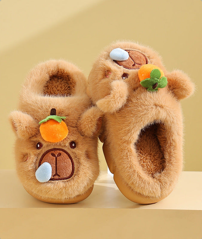 شبشب شتوي دافئ بتصميم كرتوني