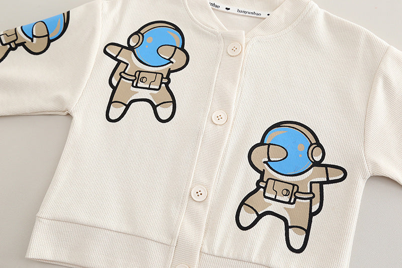 Conjunto de 3 piezas: chaqueta, camisa de cuadros interior y pantalón vaquero