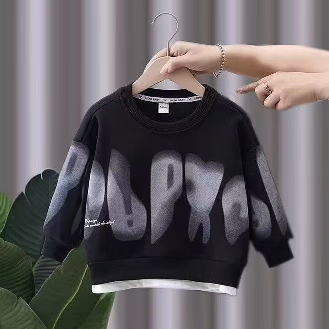 Conjunto de 2 piezas: sudadera y pantalón con diseño de estampado gráfico moderno