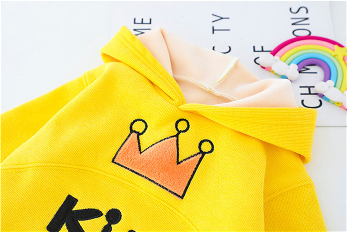 Conjunto de 2 piezas: sudadera con capucha y pantalón vaquero