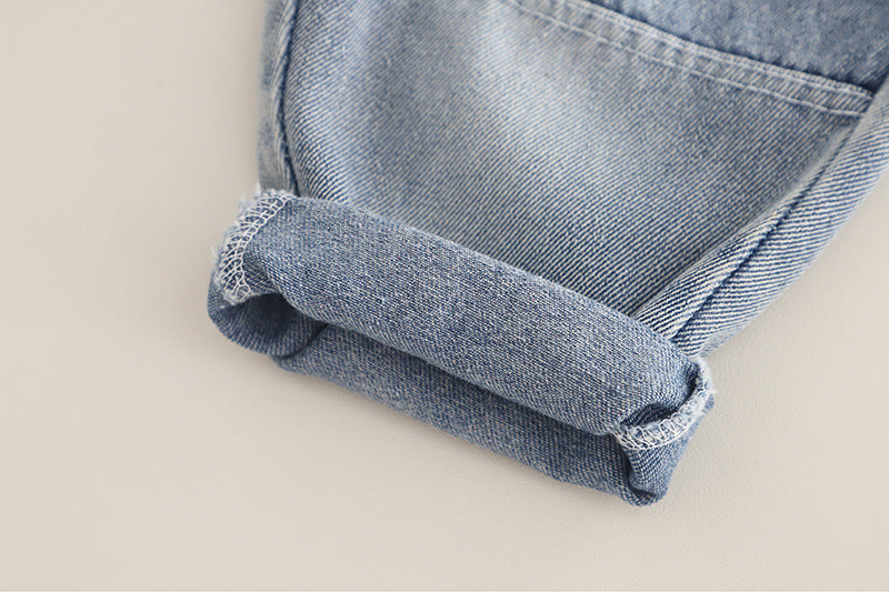 Conjunto de 3 piezas: chaqueta vaquera, camiseta de algodón y pantalón vaquero