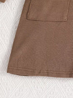 Vestido para niña de tejido de lana suave, ideal para el invierno.