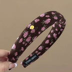 Diademas para niñas con estampados florales elegantes