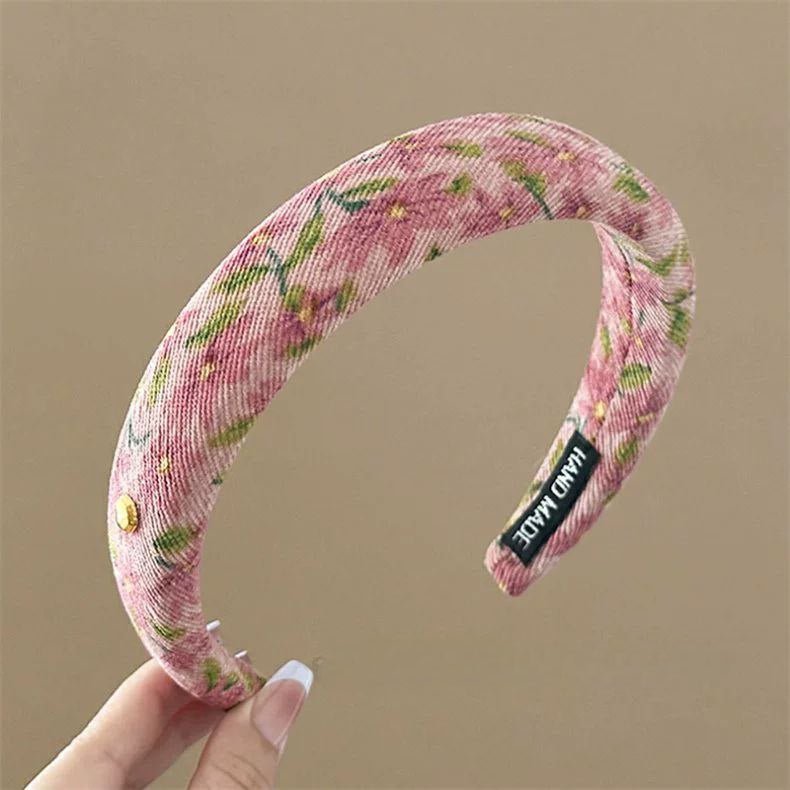 Diademas para niñas con estampados florales elegantes