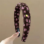 Diademas para niñas con estampados florales elegantes