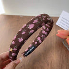 Diademas para niñas con estampados florales elegantes