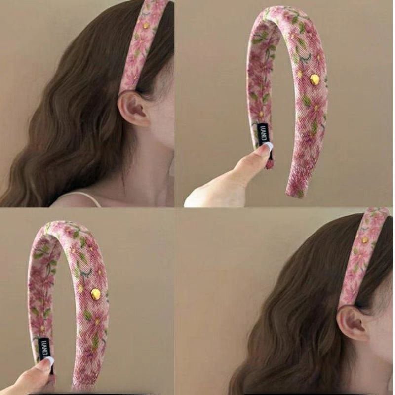 Diademas para niñas con estampados florales elegantes