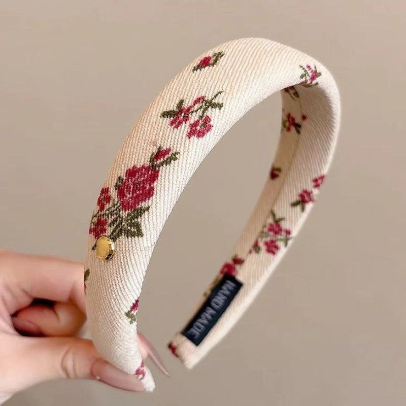 Diademas para niñas con estampados florales elegantes