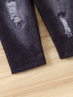 Conjunto de 2 piezas: camisa y pantalón con diseño clásico