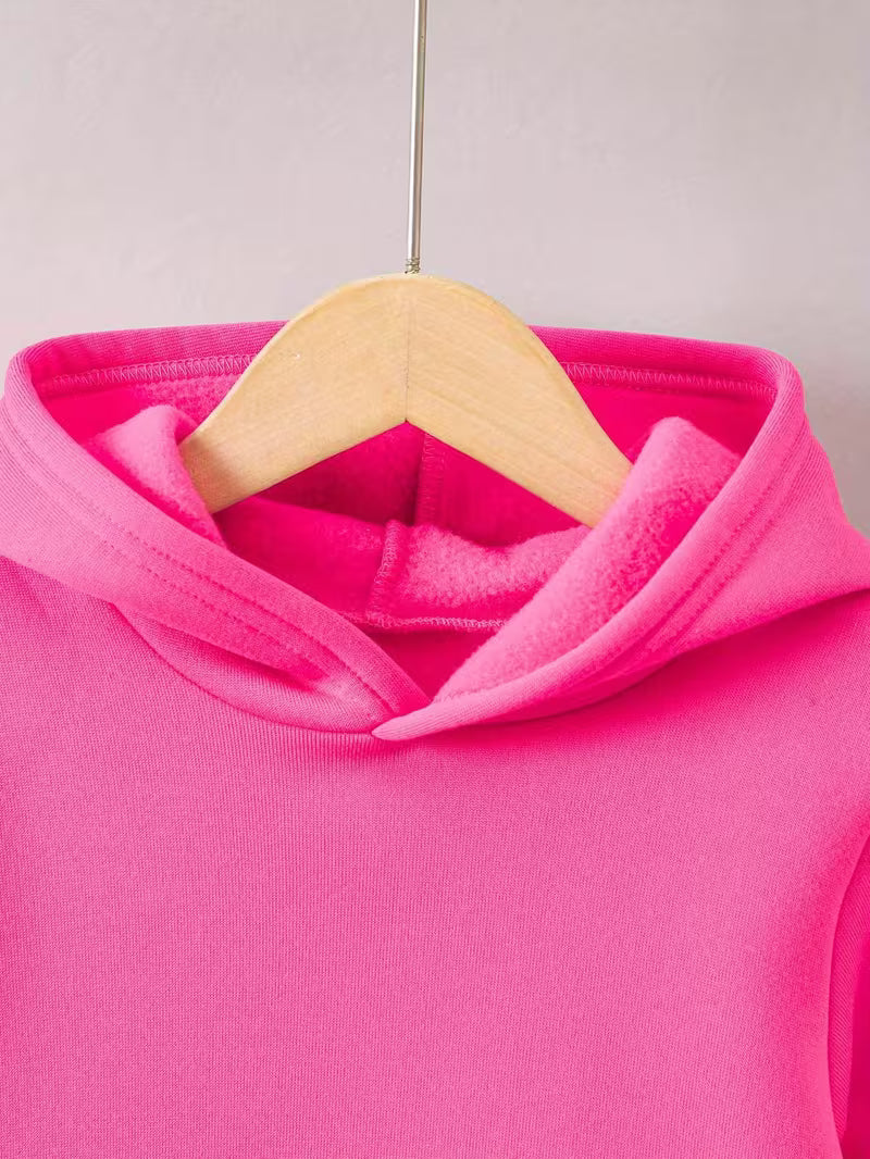 Conjunto moderno de 2 piezas: sudadera con capucha y pantalón a juego.