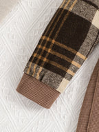 Vestido para niña de tejido de lana suave, ideal para el invierno.