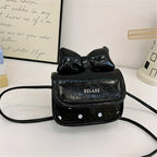 Bolsitas para niñas con lazo y estampado de lunares – Diseño moderno y divertido