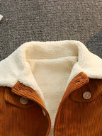 Chaqueta de invierno elegante para niños, cálida y acolchada con diseño moderno