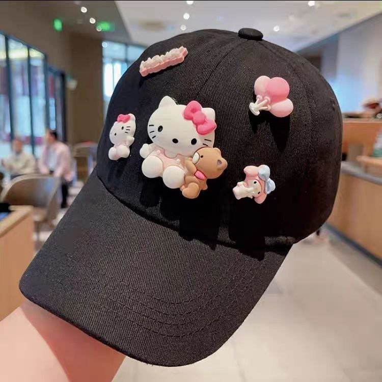 Gorra de dibujos animados 3D para niñas – estilo veraniego