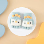 Guantes de invierno para niños con diseño de pingüino de dibujos animados (2 a 5 años)