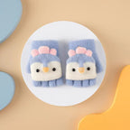 Guantes de invierno para niños con diseño de pingüino de dibujos animados (2 a 5 años)