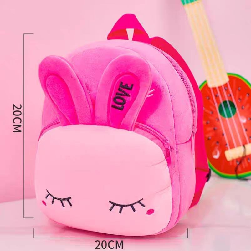 Mochila infantil “La Crèche” para bebés de 1 año – diseño de caricatura con peluche suave