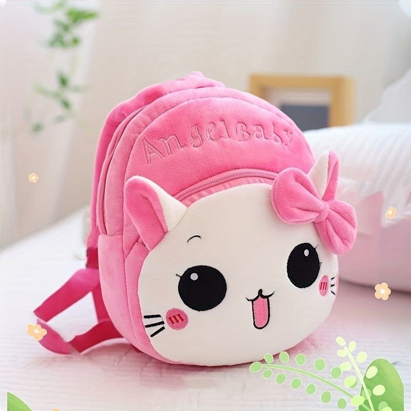 Mochila infantil “La Crèche” para bebés de 1 año – diseño de caricatura con peluche suave