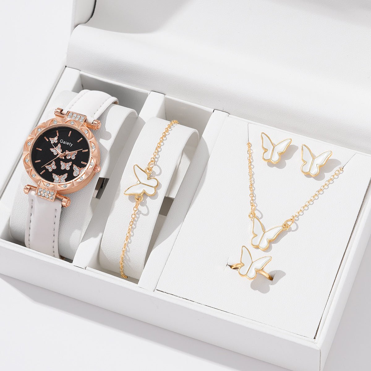 Set de 5 relojes para niñas con estuche especial – Diversión y estilo en cada hora
