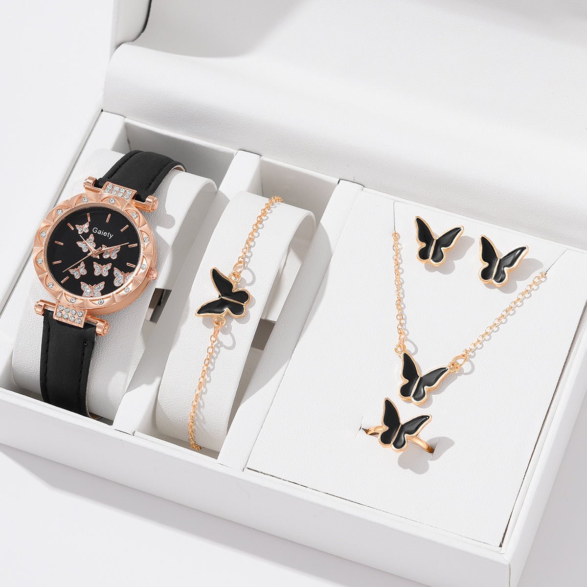 Set de 5 relojes para niñas con estuche especial – Diversión y estilo en cada hora