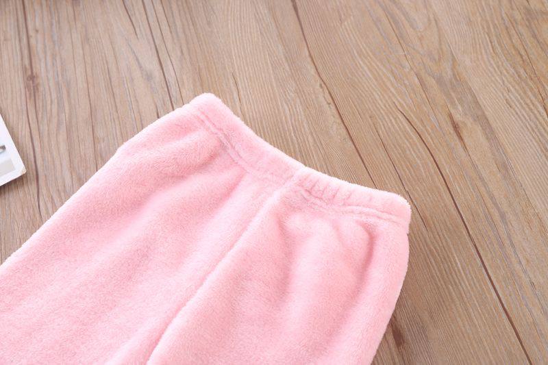 Conjunto infantil de invierno de 2 piezas, suave con diseño de osito