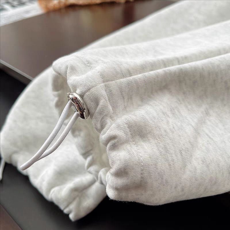 Conjunto infantil de invierno de 2 piezas estilo deportivo con estampado de número