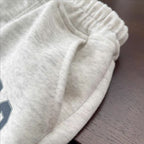 Conjunto infantil de invierno de 2 piezas estilo deportivo con estampado de número