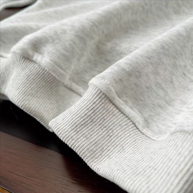 Conjunto infantil de invierno de 2 piezas estilo deportivo con estampado de número